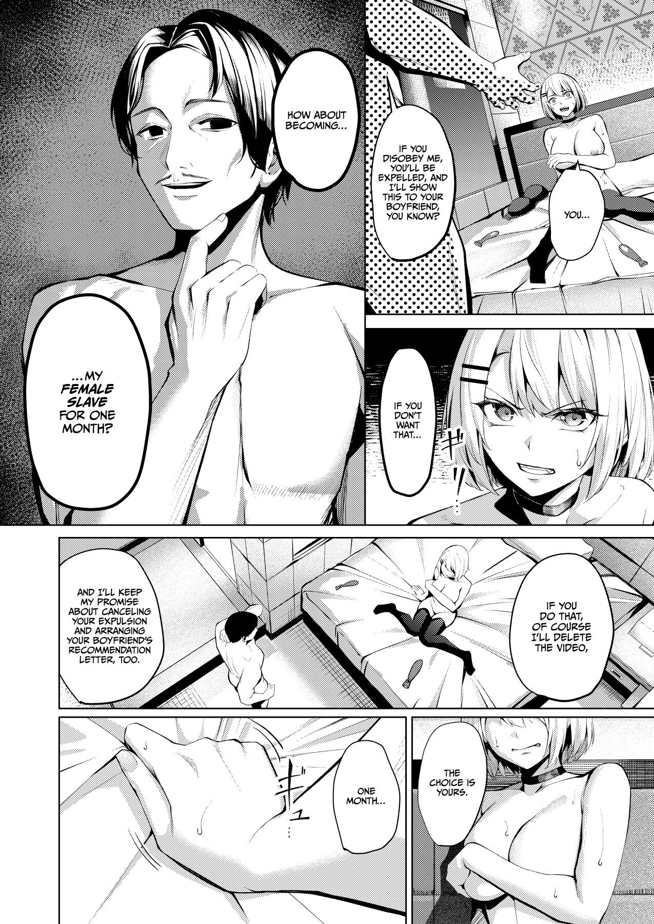 Hentai Manga Comic-The Story of a Delinquent Girl Getting Stolen Away and Becoming Captive to a Massive Cock-Read-9
